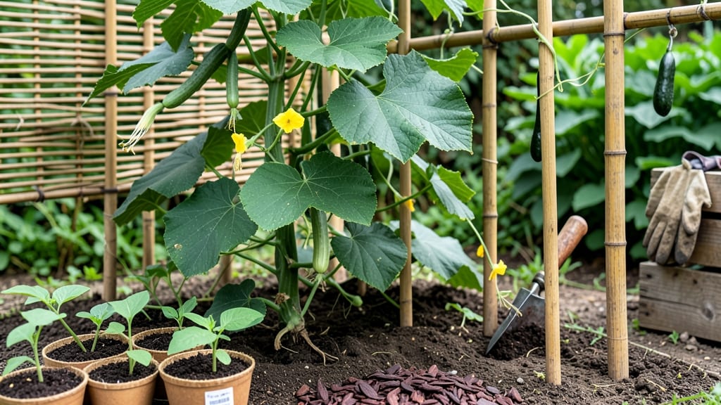 When to Plant Cucumbers in Zone 8a: Exact Weeks Before Last Frost for Peak Yield