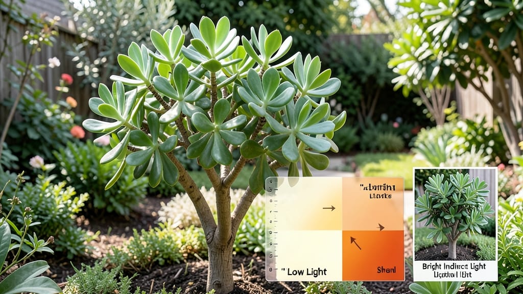 How Much Light Does a Jade Plant Require: Bright Indirect Sunlight Secrets for Thriving Growth