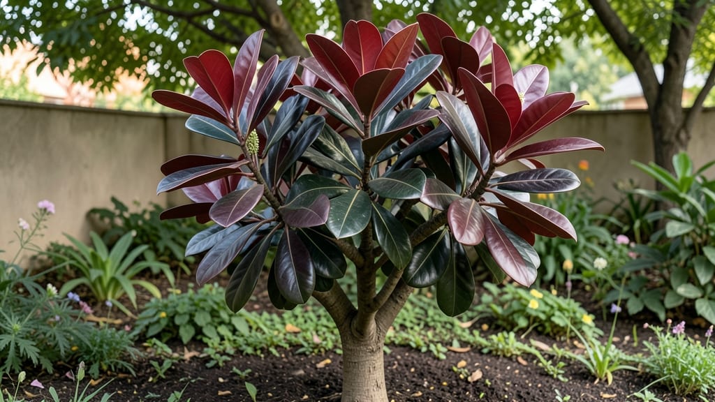 How Tall Do Rubber Plants Grow: Indoor Height Guide by Variety