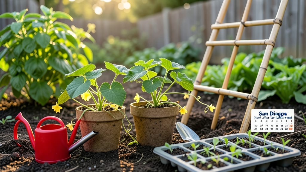 When to Plant Cucumbers in San Diego: Coastal vs Inland Start Dates Revealed