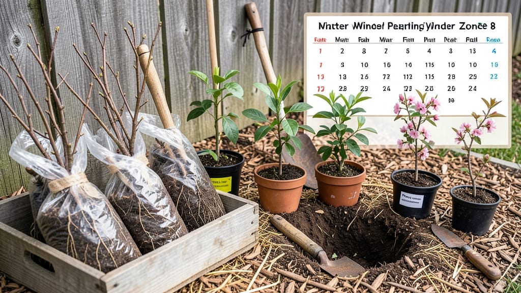 When to Plant Fruit Trees in Zone 8: Dormancy Break & Soil Warmth Triggers
