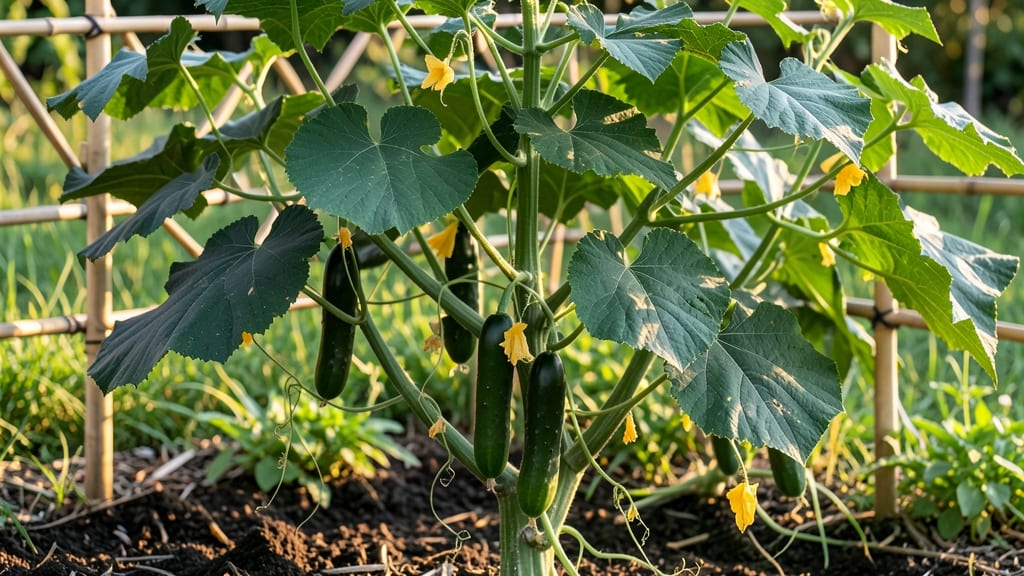 How Tall Do Cucumber Plants Grow: Space-Saving Varieties for Small Gardens