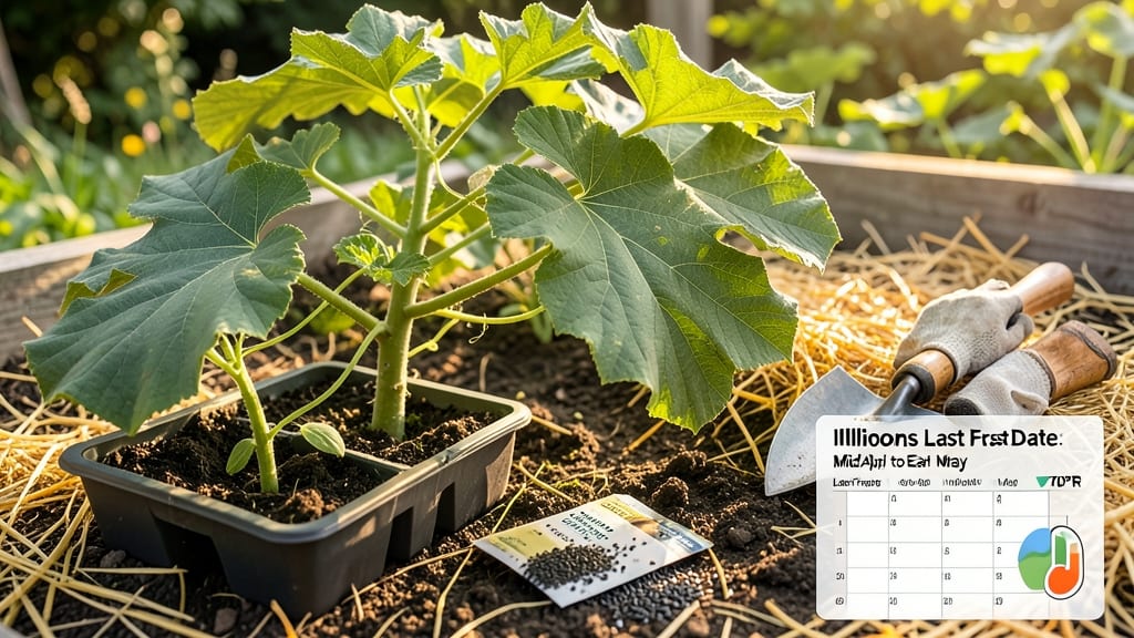 When to Plant Cantaloupe in Illinois: Frost-Free Dates by USDA Zone