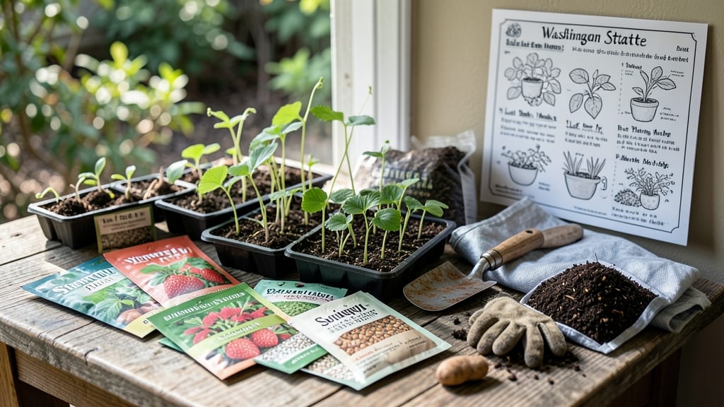 When to Plant a Garden in Washington State: USDA Zone Timelines by Elevation for Reliable Growth