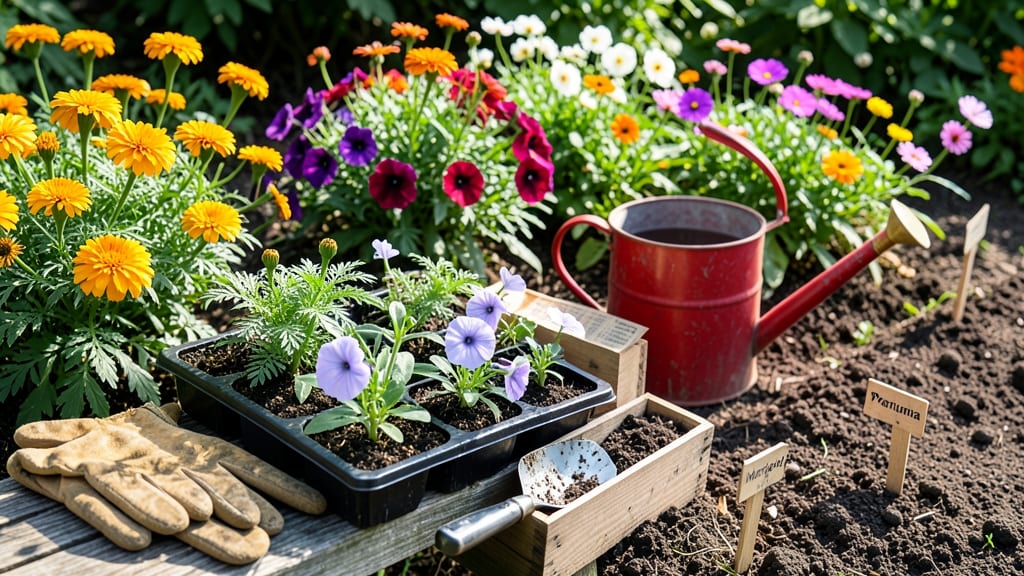 When to Plant Annuals in NJ: Exact Weeks Before Last Frost for Peak Blooms