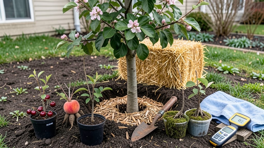 When to Plant Fruit Trees in Iowa: Chill-Hour Matching & Last-Frost Timing Guide