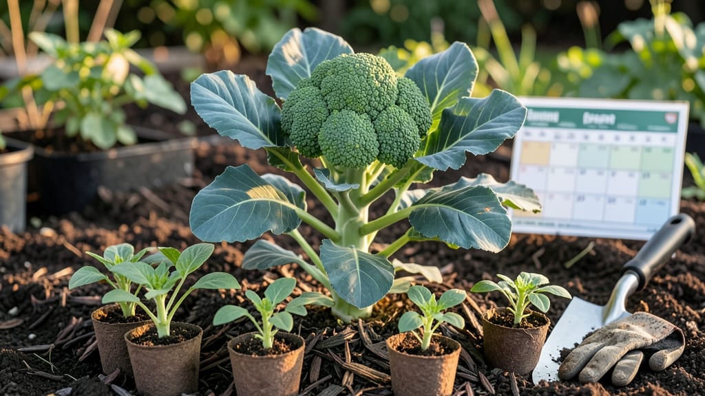 When to Plant Broccoli in Iowa: Soil Temperature Triggers for Fast Germination