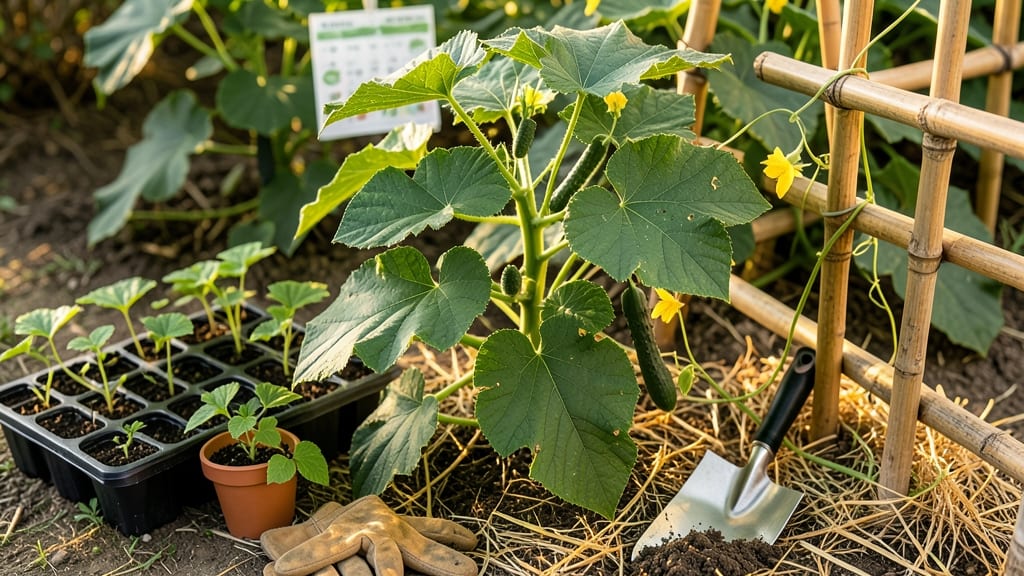 When to Plant Cucumbers in Northern California: Microclimate Map for Zero-Bolt Success