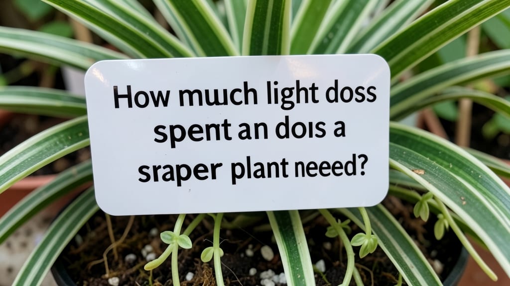 How Much Light Does a Spider Plant Need: Bright Indirect Sunlight Secrets for Lush Growth