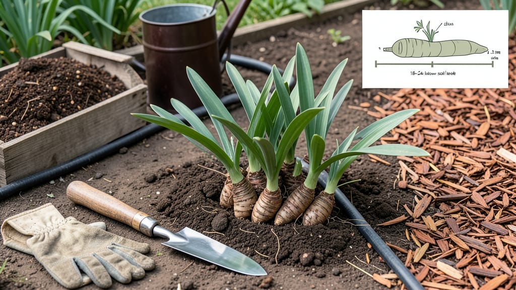 When to Plant Daylily Bulbs in Zone 8: Soil Temp Tricks for Zero-Frost Success