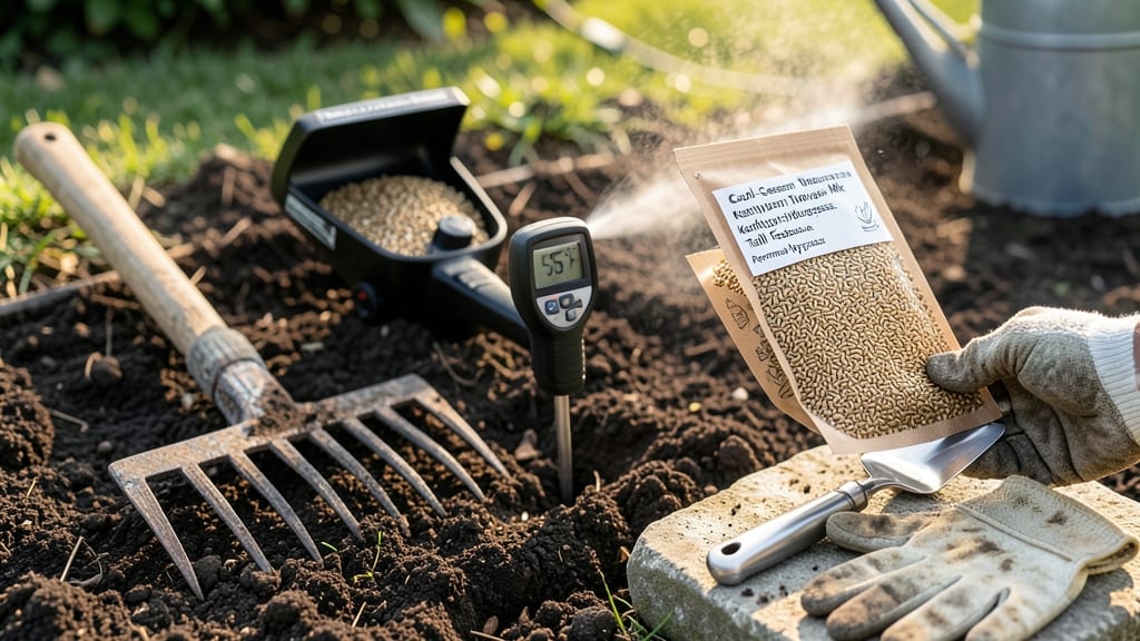 When in the Spring to Plant Grass Seed: Soil Temp & Frost-Free Rules for Fast Germination