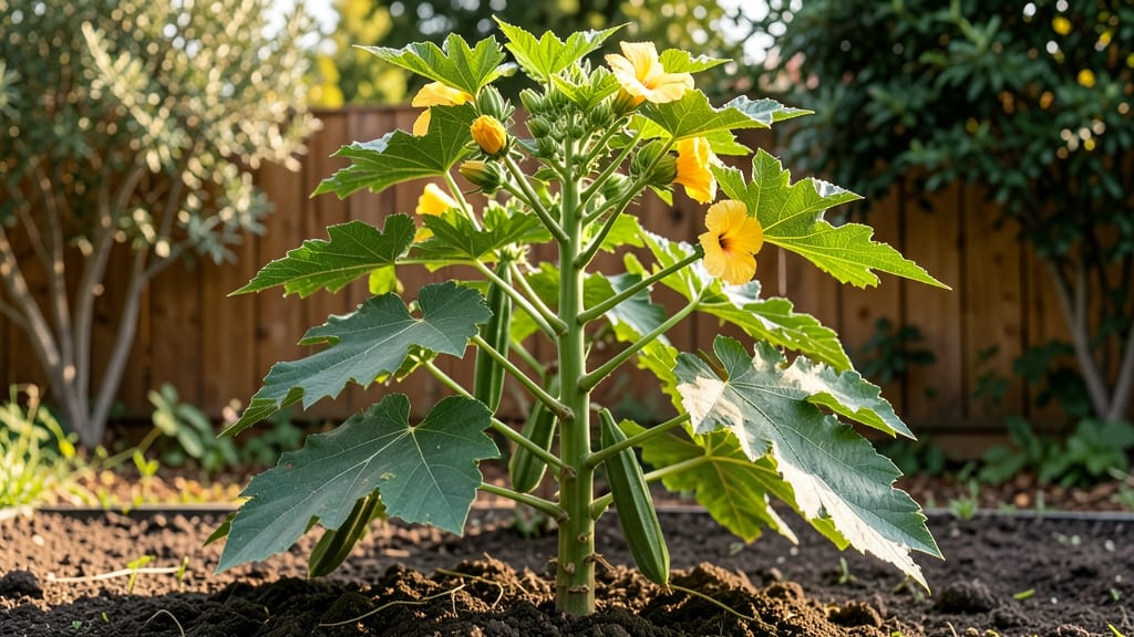 How Tall Do Okra Plants Grow: Exact Height Ranges by Variety
