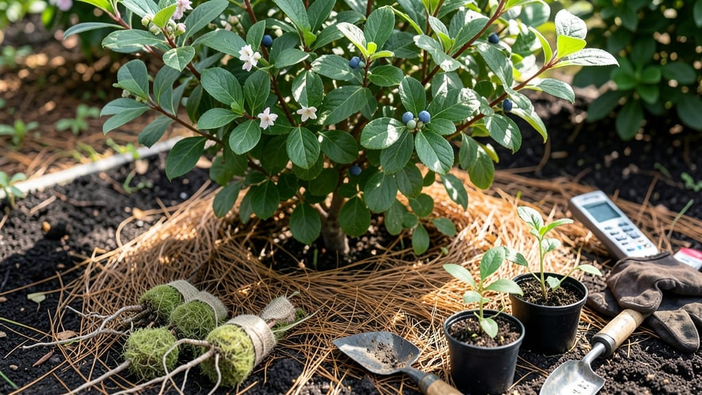 When to Plant Blueberries in Zone 8b: Chill-Hour Needs by Variety