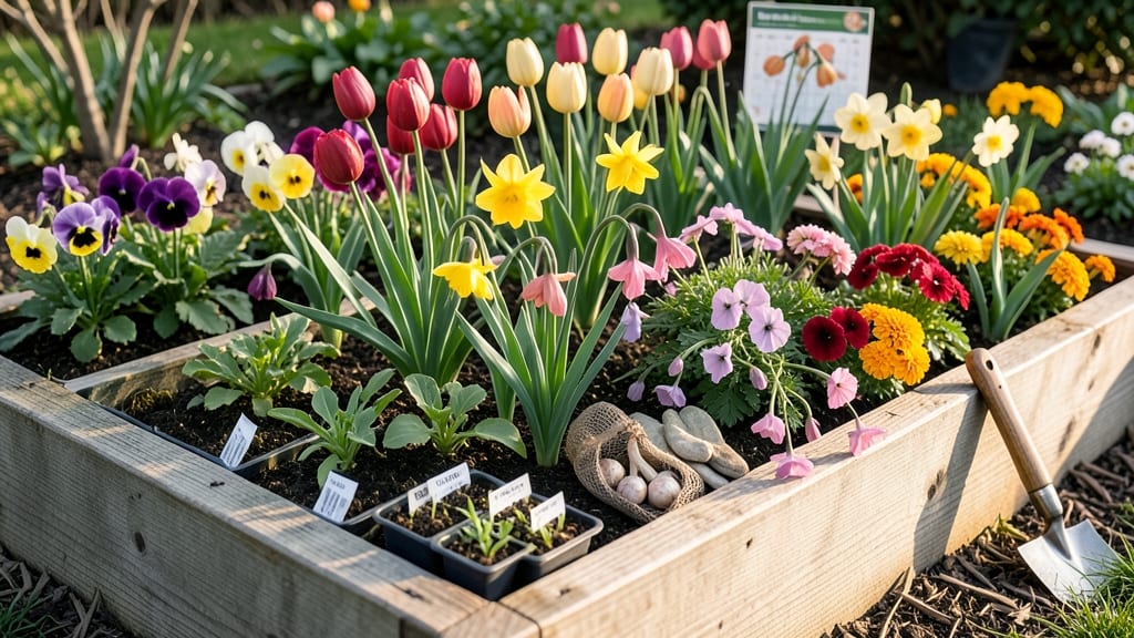 When to Plant Flowers in the Spring: Last-Frost Dates by USDA Zone Map
