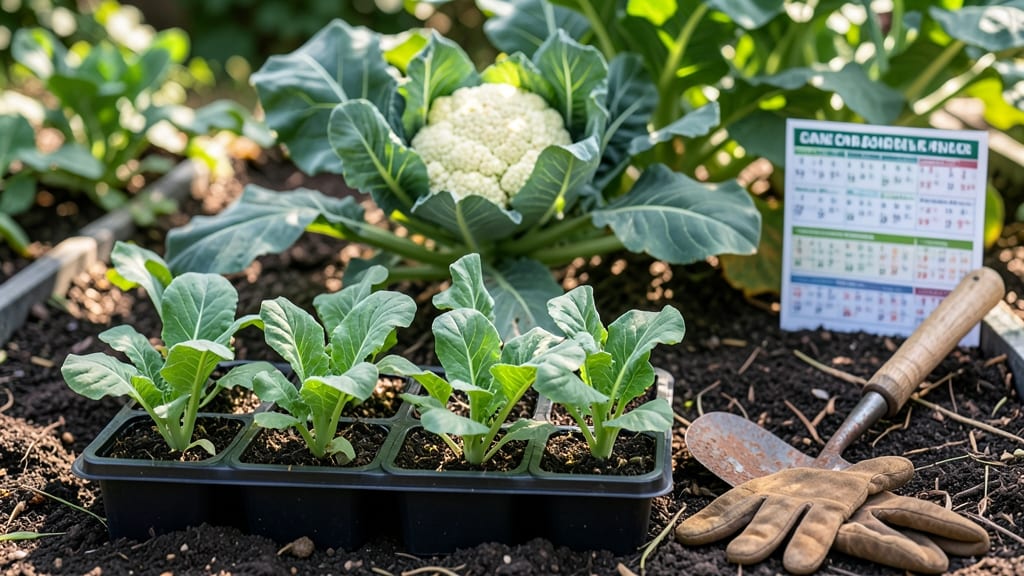 When to Plant Cauliflower in Georgia: Soil Temperature Triggers for Fast Germination