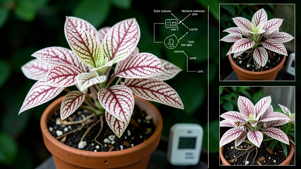 How Much Light Does a Nerve Plant Need: Thriving in Bright, Indirect Sunlight Spots